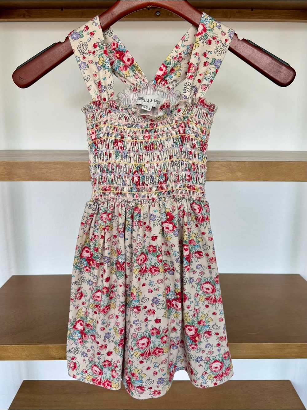 Isobella & Chloe Vintage Rose Smocked Dress - Size 5